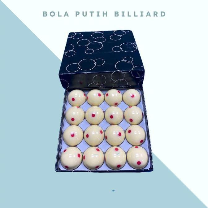 Bola Putih / Gaco Billiard Semi Belgi Untuk Bola Tanggung