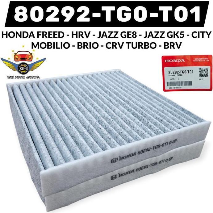 Oto- Filter Kabin - Filter Ac Karbon Honda Jazz Ge8 - Hrv - Freed - Mobilio - Brio - Jazz Gk5 - City