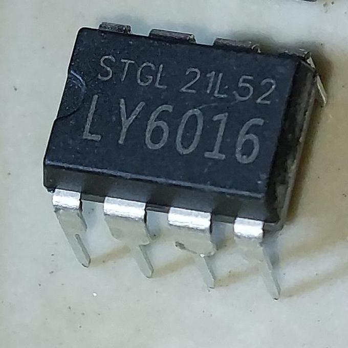LY6016 DIP-8 TANCAP LY 6016 STGL LY6O16 IC IN-LINE CHARGER SWITCH ADAPTOR KOMPONEN SE27
