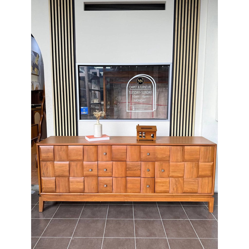 bufet tv minimalis kayu jati,bufet tv kayu jati,bufet tv termurah kayu jati
