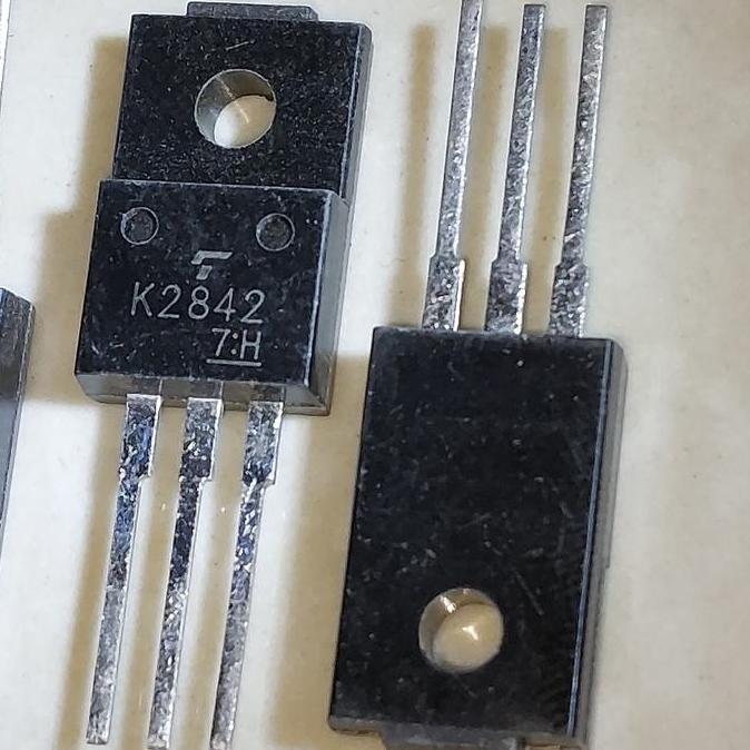 K2842 TO-220F 2SK2842 2SK K 2842 12A 500V TOSHIBE MOSFET N-CHANNEL FET TRANSISTOR SE27