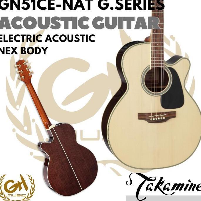 Takamine GN51CE Nex Body Acoustic Electric Guitar - Gitar Akustik
