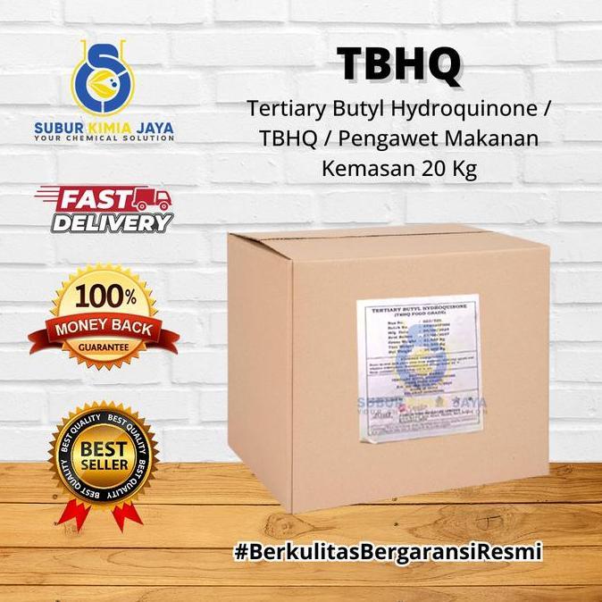 Best Seller TBHQ / Tertiary Butyl Hydroquinone / Antioxydant 20kg Berkualitas 100% original