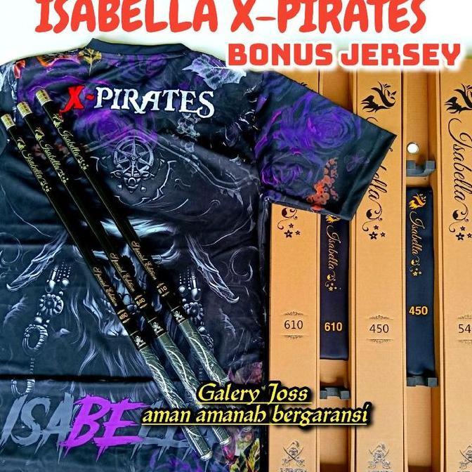 Tegek isabella 450 540 610 bonus Jersey Mancing Pancing Ikan