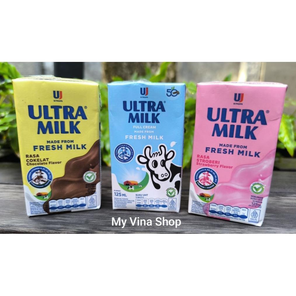 ULTRA 125 ml SATUAN / Susu UHT Ultra 125ml