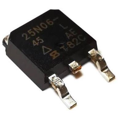 25N06 SUD25N06-45L-E3 TO-252 VISHAY MOSFET N-CH SMD 25A 60V 25N06- FET SE27