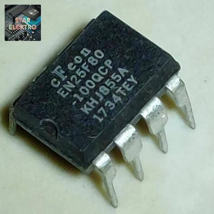 EN25F80 DIP-8 CFEON EN 25F80 100QCP IC EEPROM FLASH 8MBIT 100MHZ SPI SE27