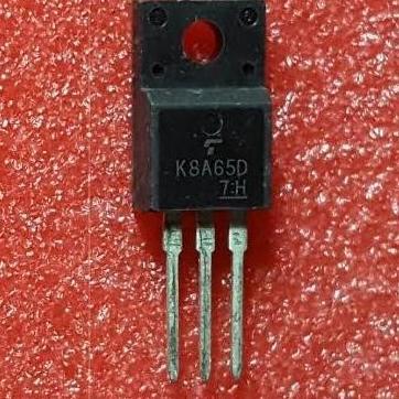 K8A65D TK8A65D K8A650 TOSHIBA TRANSISTOR MOSFET 8A 650V TO-220F K8A65 SE27