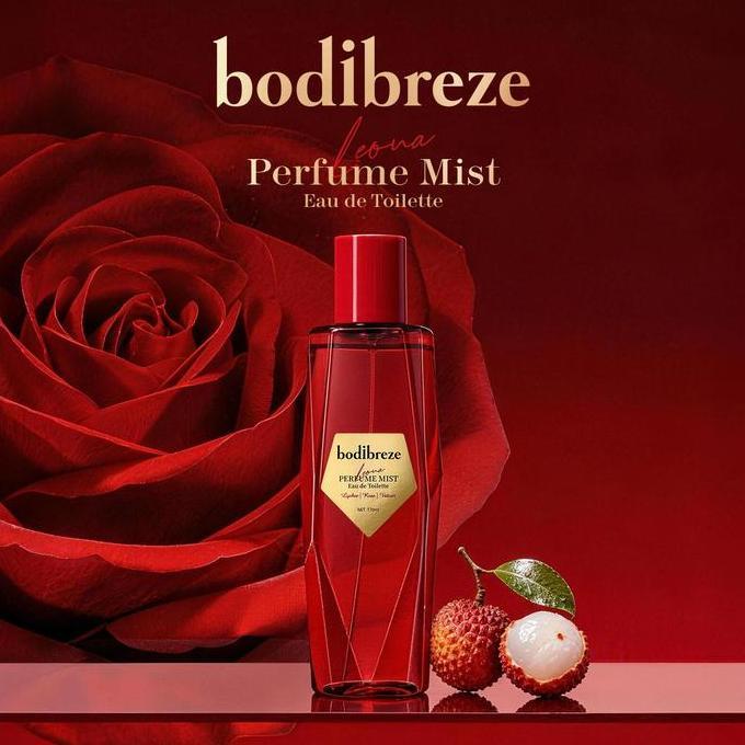 NEW NewBodibreze 6 Varian Perfume Mist 170ml | LEONA (floral leci-mawar), PHOEBE (floral segar prali