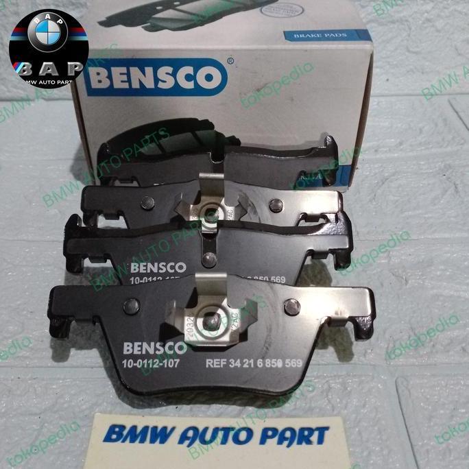 kampas rem belakang BMW F30 320i 328i Merk Bensco