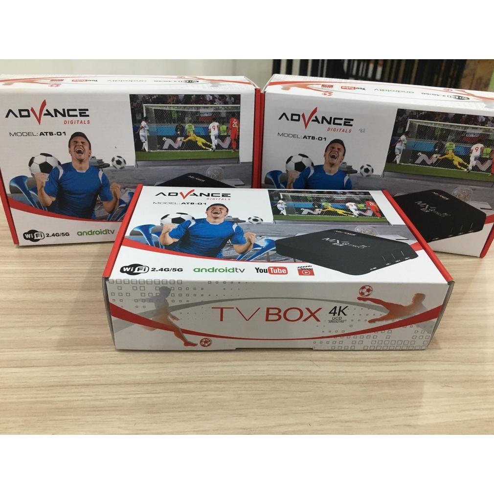 Cuci Gudang Advance Android Tv Box Atb-01 Digital Online Tv Box 5G 2G+16G 4K Internet Smart Tv