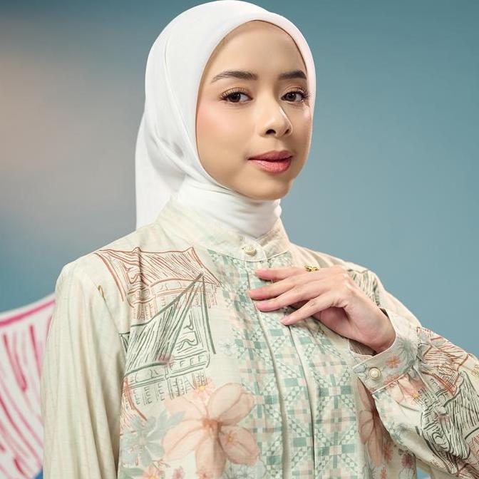 ZM Zaskia Mecca - Banoya Blouse Wanita - Jejak Teduh Series Huta - Koleksi Ramadhan Series
