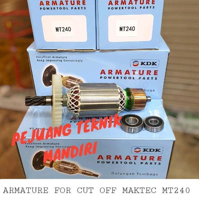 Armature / Angker For Cut Off Maktec Mt240 / Armature Mt 240 / Angker Maktec Mt 240