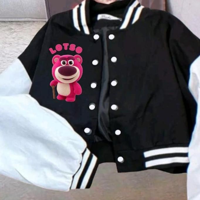 Baseball crop anak perempuan, baseball crop lotso style korea viral
