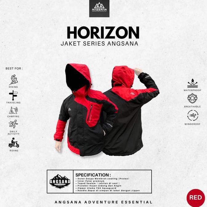 VIRALL JAKET WATERPROOF ANGSANA SERI HORIZON INNER POLAR SPORT //