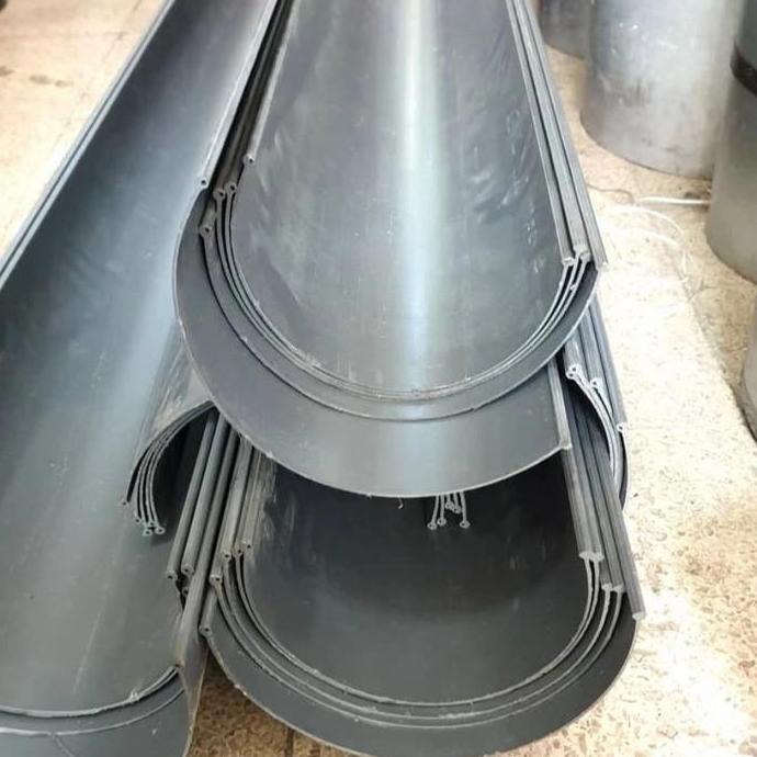 Talang Air Pvc Setengah Lingkaran Hr 8 Maspion