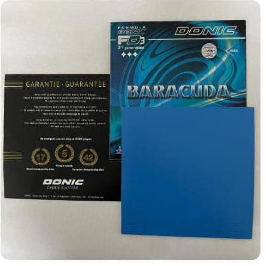 KARET TENIS MEJA DONIC BARACUDA BLUE