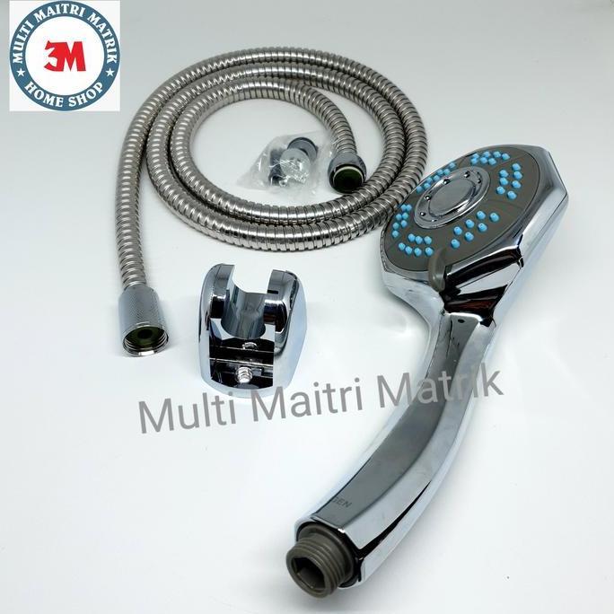 Hand Shower New Soligen Chrome Bulat 150 / Hand Shower Mandi Soligen