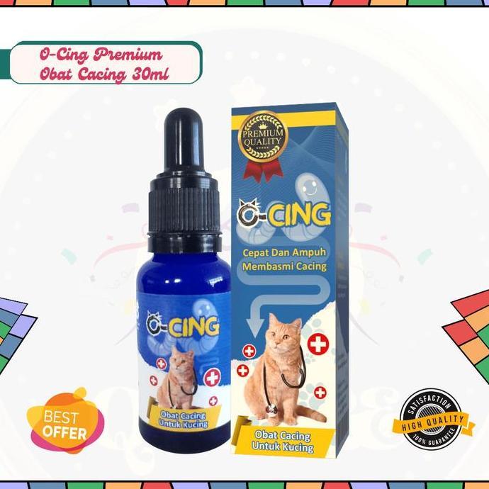 Obat Cacing Kucing Ampuh Membasmi cacing O-Cing 20 ML