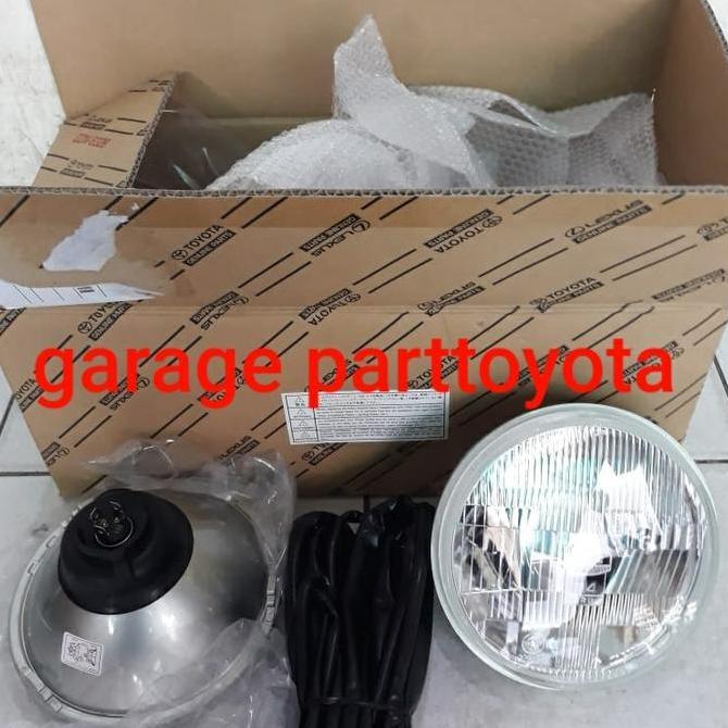 Lighty- Lampu Depan Hardtop Halogen Bulat Hardtop Katana Jimny Dll Koito