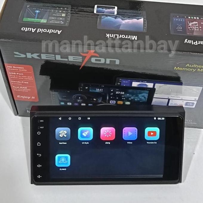 Promo SKT-8189T - Headunit Double Din Android Skeleton 7 Inch Plug and Play Innova Lama - Calya Sigr