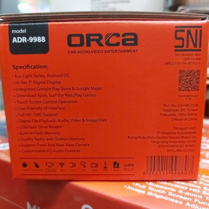 Promo head unit orca android 7 inch Diskon