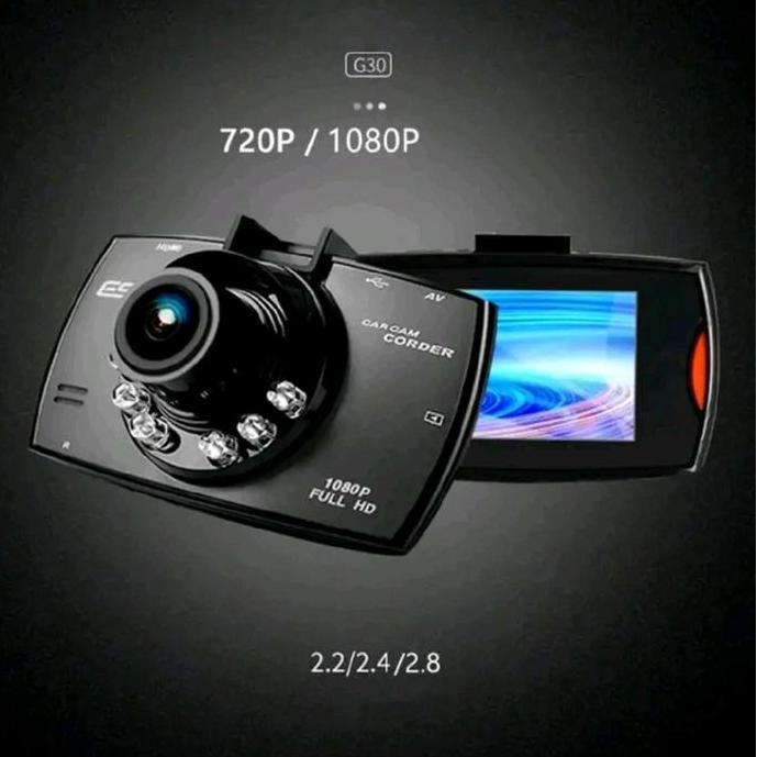 Kamera dashboard mobil DVR G30 / Aksesoris Kamera Dashboard Untuk Mobil car kabel