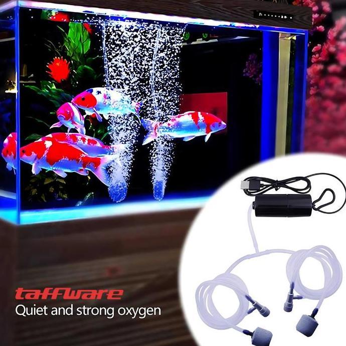 BLANCHENAM Aerator Aquarium USB / Mini Aerator USB Air Pump Oxygen Portable