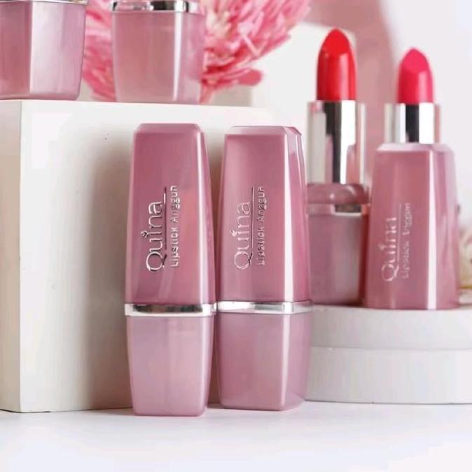 Lbios - Quina Lipstick Anggun " Kemasan Baru " - Lipstick Quina Anggun Lipstik Bibir Pewarna