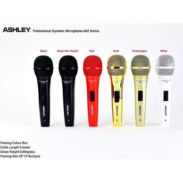 MIC KABEL ASHLEY A02  ASHLEY A02 SERIES