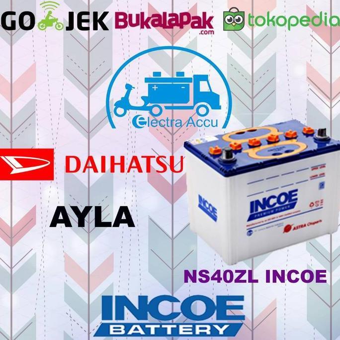 Promo Aki Mobil Daihatsu Ayla Incoe NS40ZL aki basah Diskon