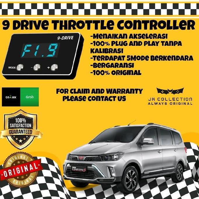 9 Drive Throttle Controller Wuling Confero Series 9Drive Piggyback Remap ECU
