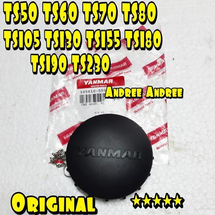 TERBARU - Cap Fuel Tank Yanmar Tutup Tangki TS155 TS180 TS190 TS230 Original