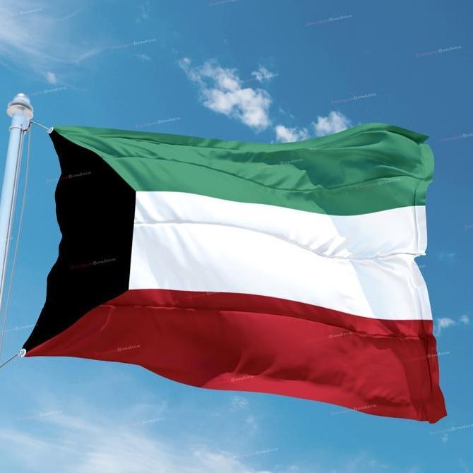 *$*$*$*$] Bendera Negara Kuwait / The State of Kuwait / Dawlat al-Kuwait Cetak Full Printing