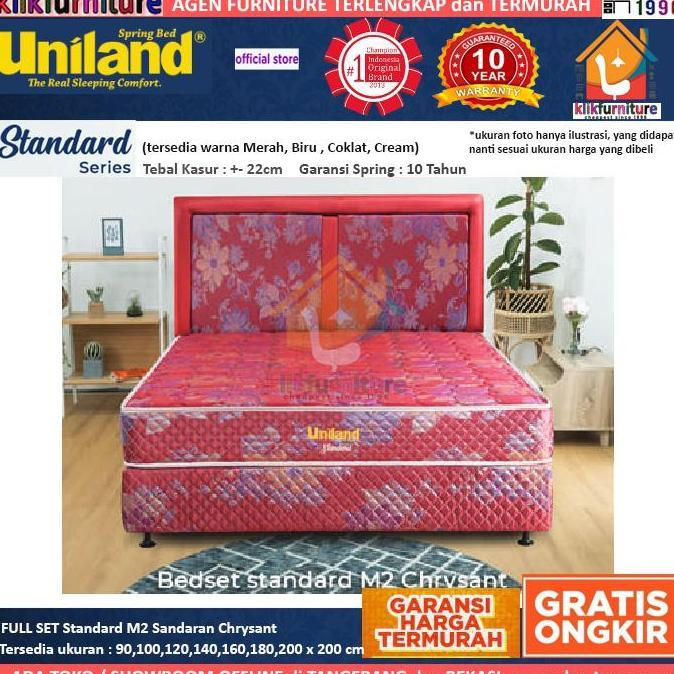Allthebest- Standard Chrysant (set 180x200cm) Uniland Springbed