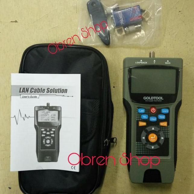 GOLDTOOL TCT-2690 PRO Lan Tester Digital
