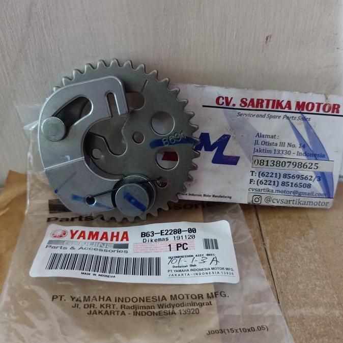 GIGI SENTRIK ATAU DECOMPRESSION ASSY AEROX 155 B63-E2280-00 MURAH