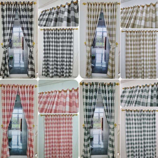 Sala - Bl Gorden Pintu Ring 12 Motif Square Estetik