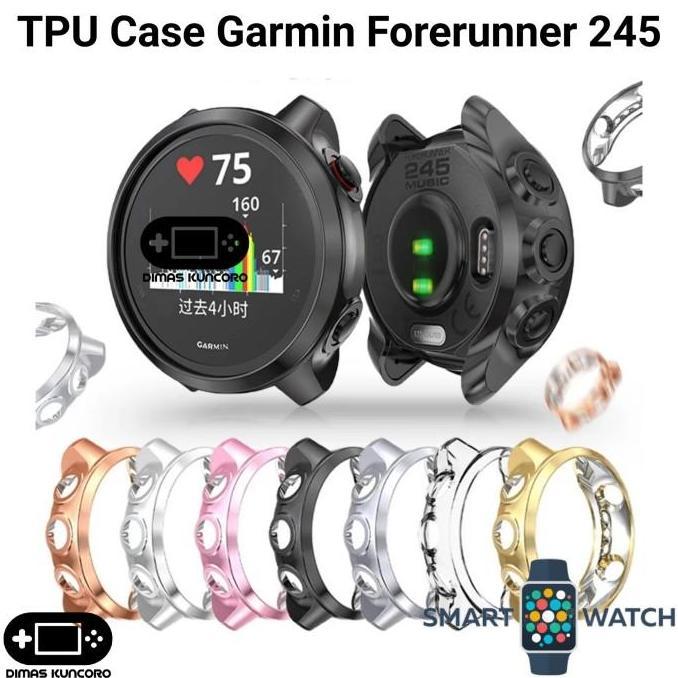 TPU Case Garmin Forerunner 245 silicone silicon casing music fr fr245