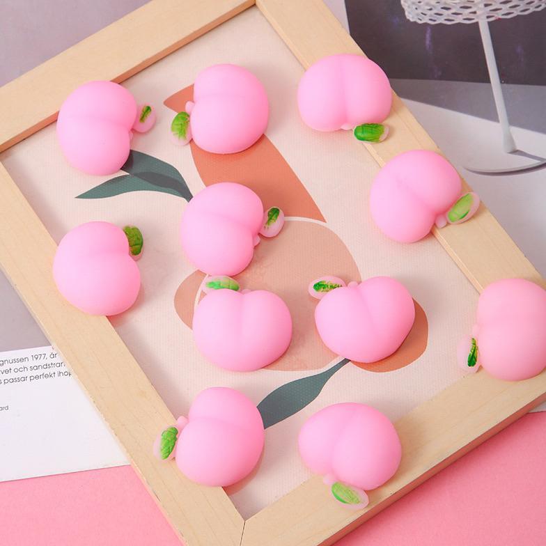 [VY] mini moni moni peach stretchy squishy