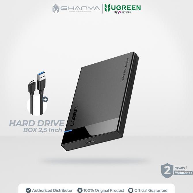 UGREEN Casing Enclosure Hard Disk External 2,5" SATA USB 3.0 30848