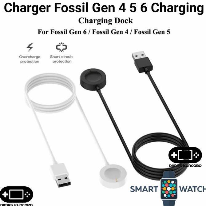Charger Fossil Gen 4 5 6 charging kabel venture explorist usb cable