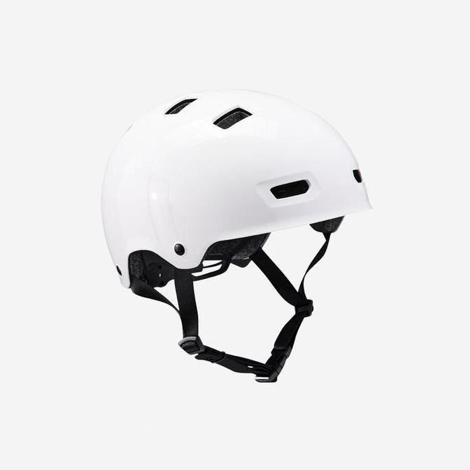 Decathlon Oxelo/BTWIN Helm Mf500 Untuk Sepatu Roda, Skateboard, Skuter - Putih - 8586684