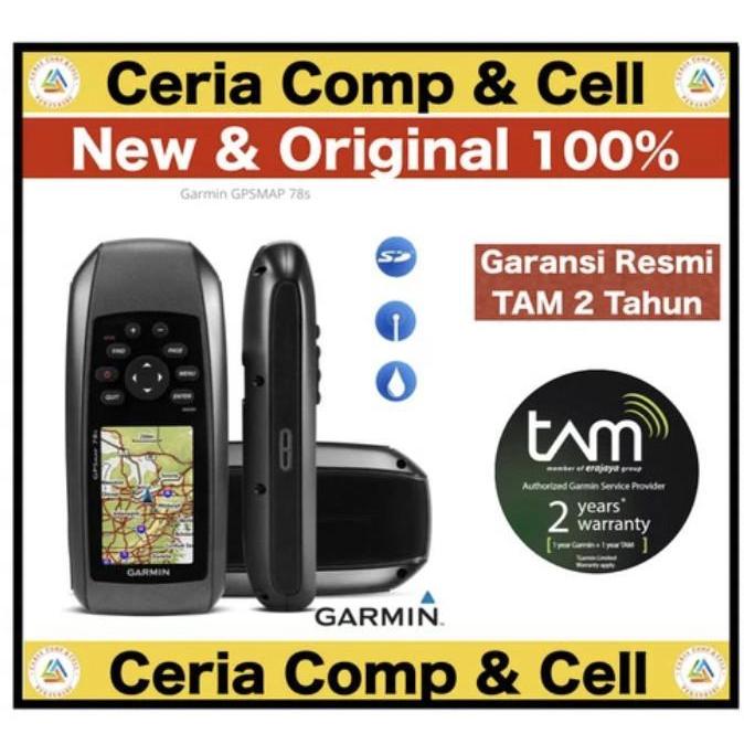 Garmin GPSMAP 78s isi Peta Indonesia Lengkap