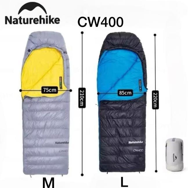 Sleeping Bag Naturehike Cw400 Nh18C400D Du Down Mummy