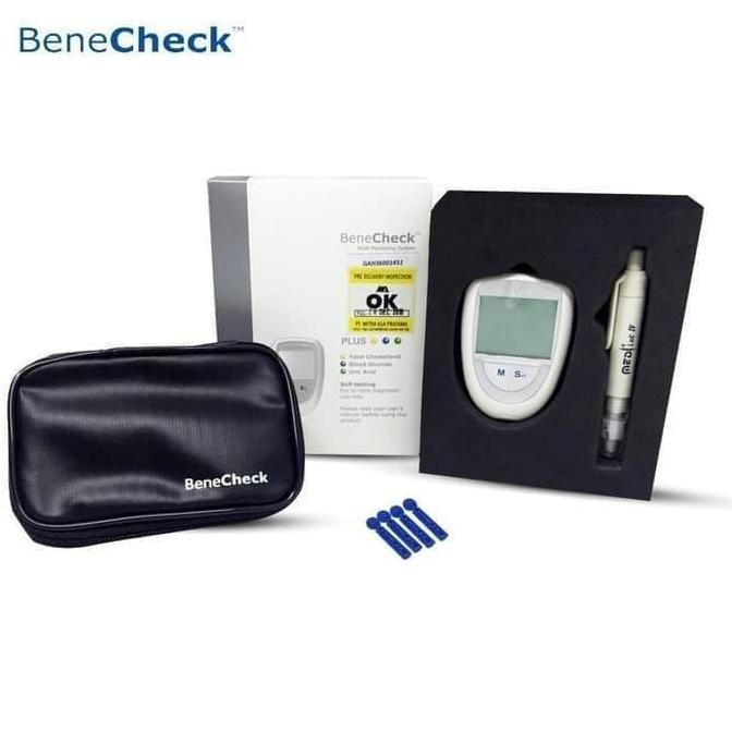 Alat Benecheck 3in 1 Gcu (Tanpa Strip) Benecheck alat tes darah