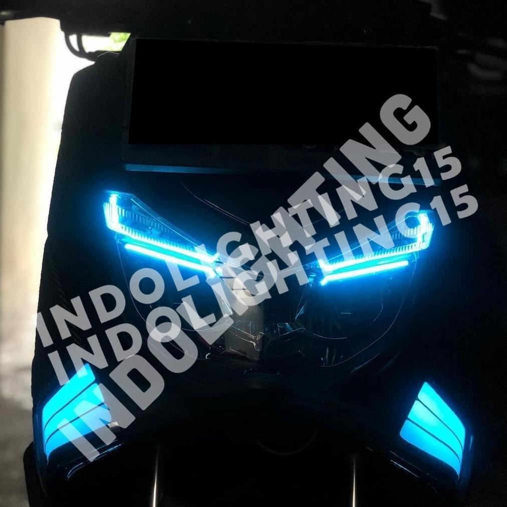LAMPU ALIS NMAX OLD BONUS DEVIL EYE TIDAK BERBINTIK LAMPU VARIASI NMAX OLD LAMPU ALIS HEADLAMP LAMPU