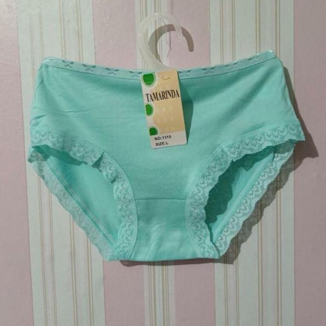 1 Lusin Cd tamarinda Renda Bawah Bahan Katun Premium