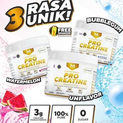 M1 Muscle First PRO CREATINE CREAPURE (120 & 240 gram) / MuscleFirst Creatine BPOM
