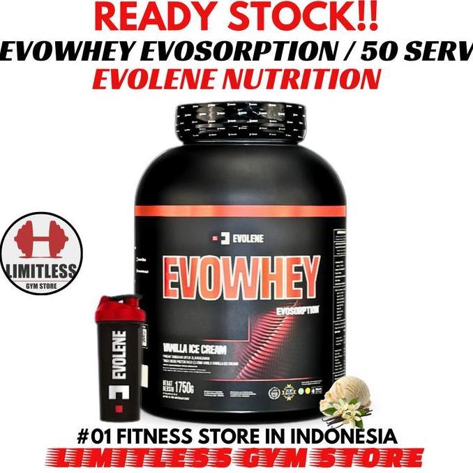 EVOLENE EVOWHEY Evo Whey 50 servings sachet Hydrolyzed Protein Isolate